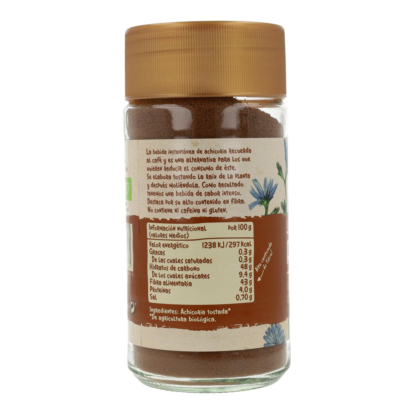Pack 2x Achicoria Soluble BIO Sin Gluten Biocop 100g