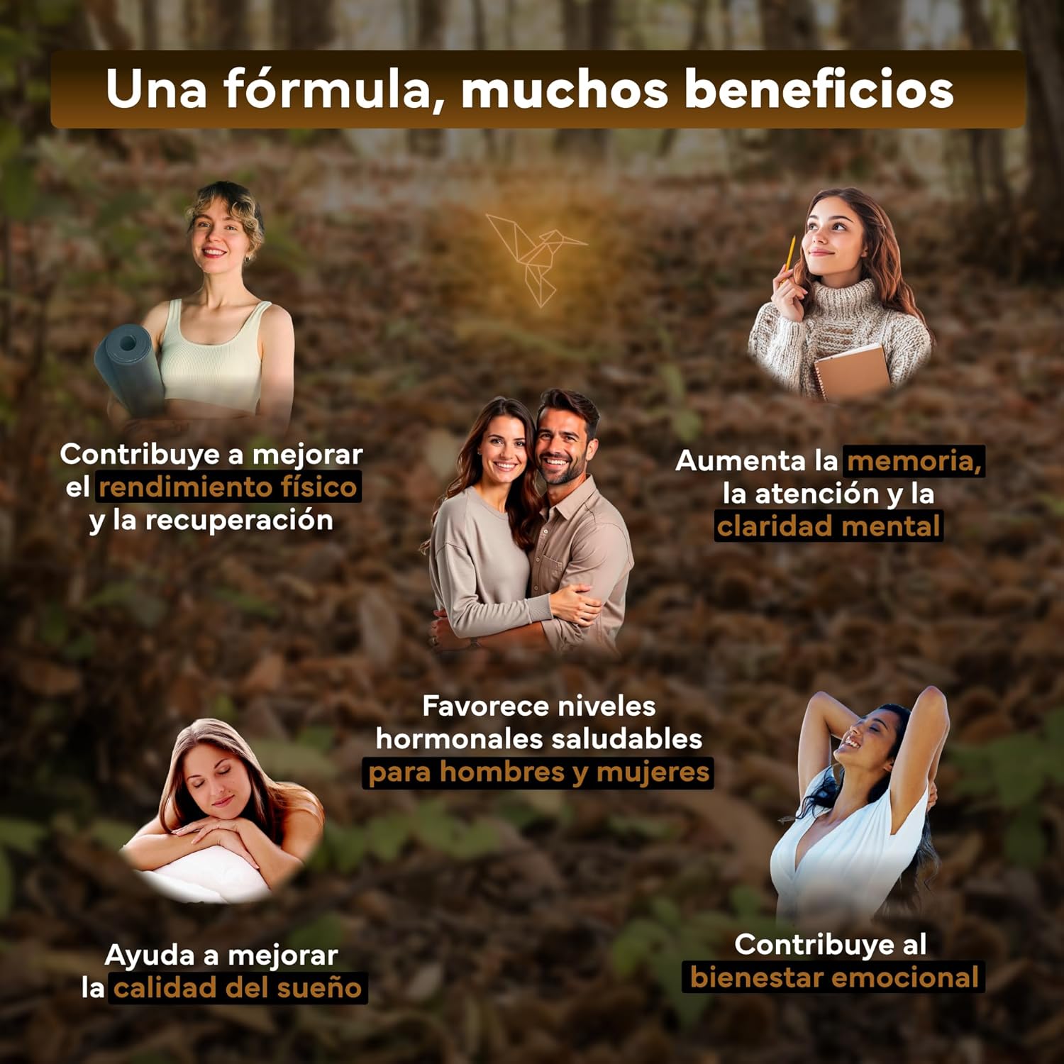 Ashwagandha KSM 66 Complex con Pimienta Negra Sevens Nutrition 120 cápsulas
