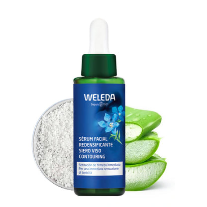Sérum facial redensificante de Genciana azul y Edelweiss Weleda 30 ml