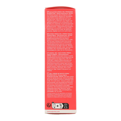 Gel crème solaire Hydra Fresh SPF50 Apivita 50 ml
