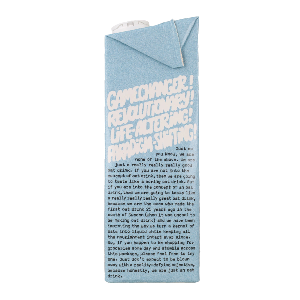 Boisson à l'avoine sans sucre Oatly 1 L