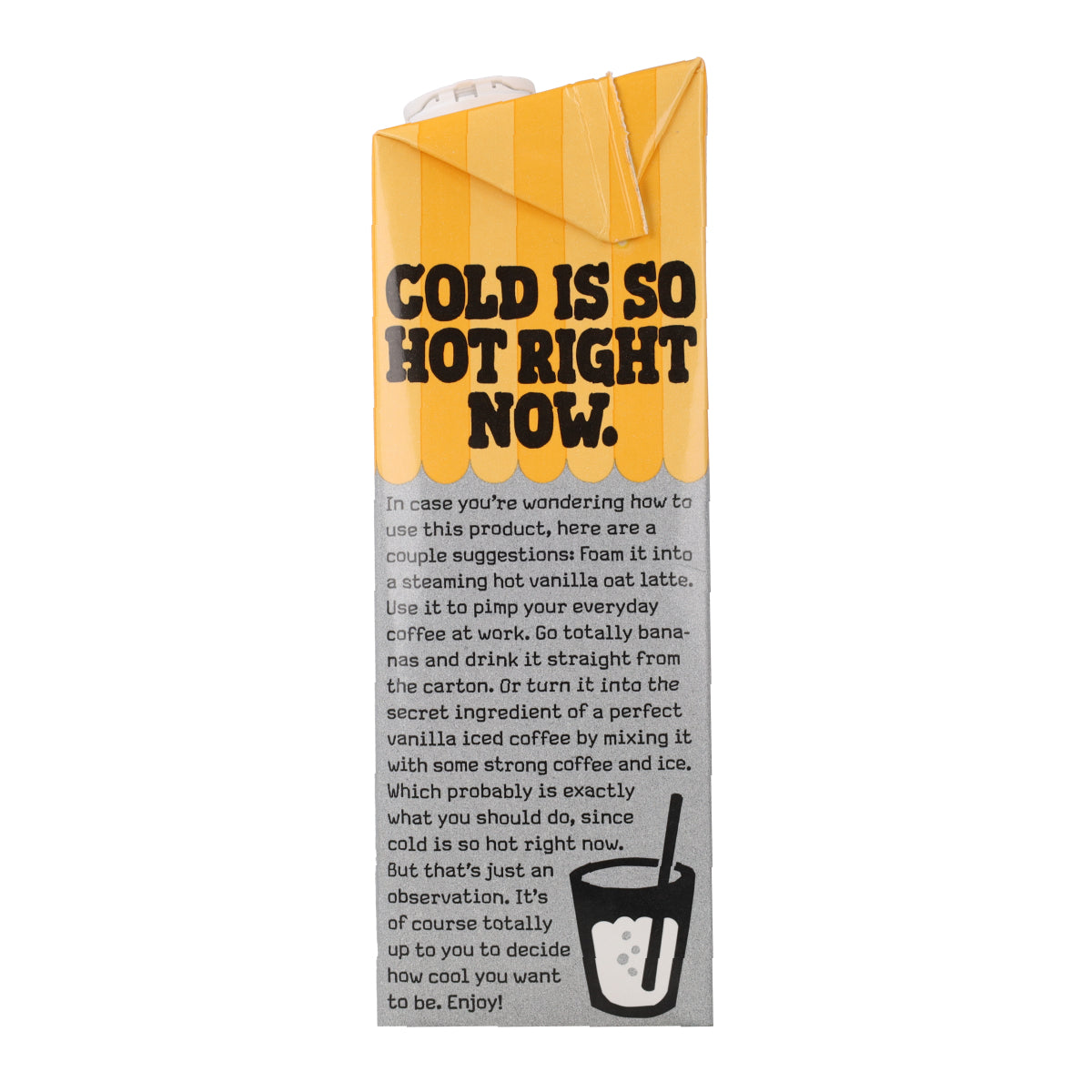 Boisson Barista à l'avoine et à la vanille Oatly 1 L