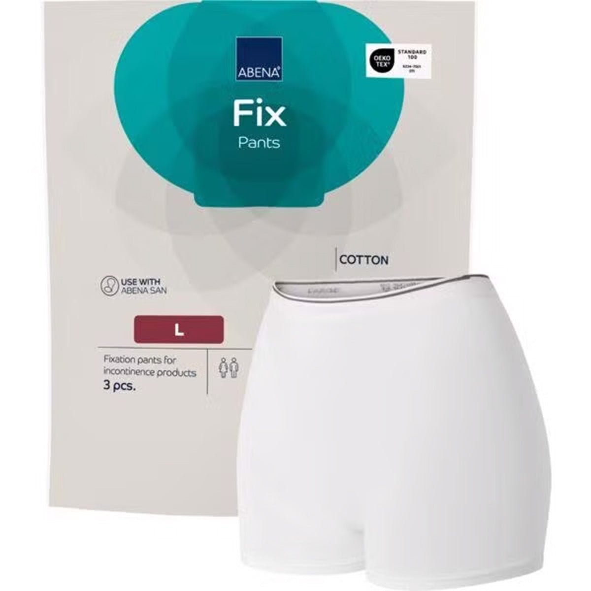 Fix Pants Cotton incontinencia Abena Talla Lm 3 uds