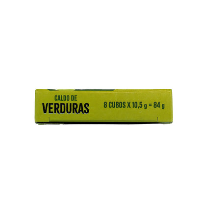 Cubitos de Caldo Vegetal sin gluten Naturgreen 10.5 g