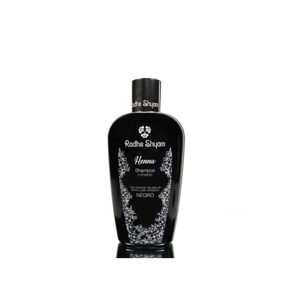 Champu Henna Negro Colorante Radhe