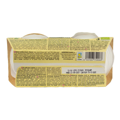 Dessert au riz et à la vanille NaturGreen, 2 x 125 g