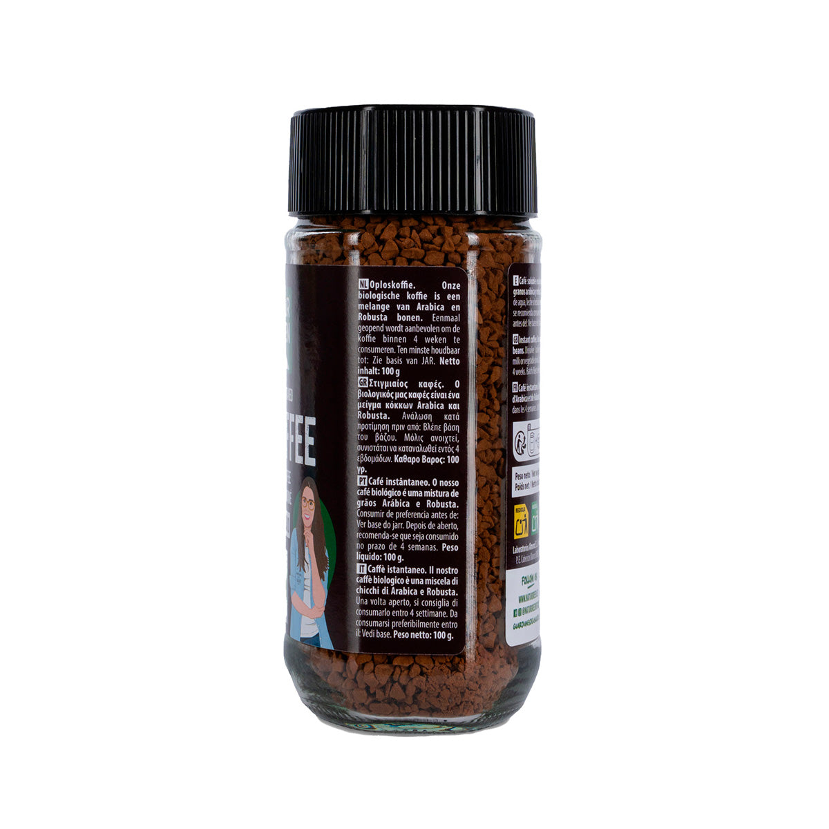 Café soluble biologique Naturgreen 100 g