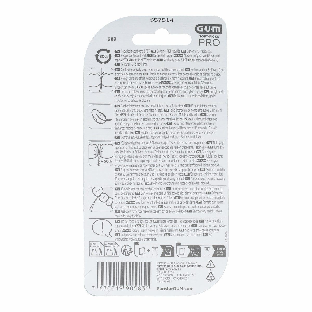 Soft-picks pro small Gum 60 u.