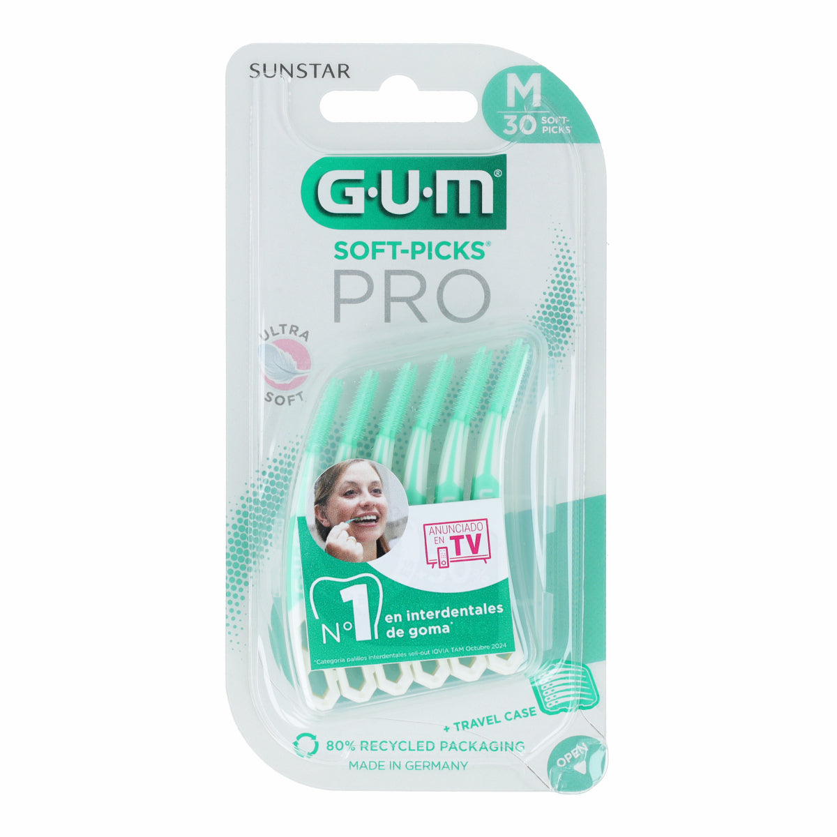 Soft-picks pro médium Gum 30 unités