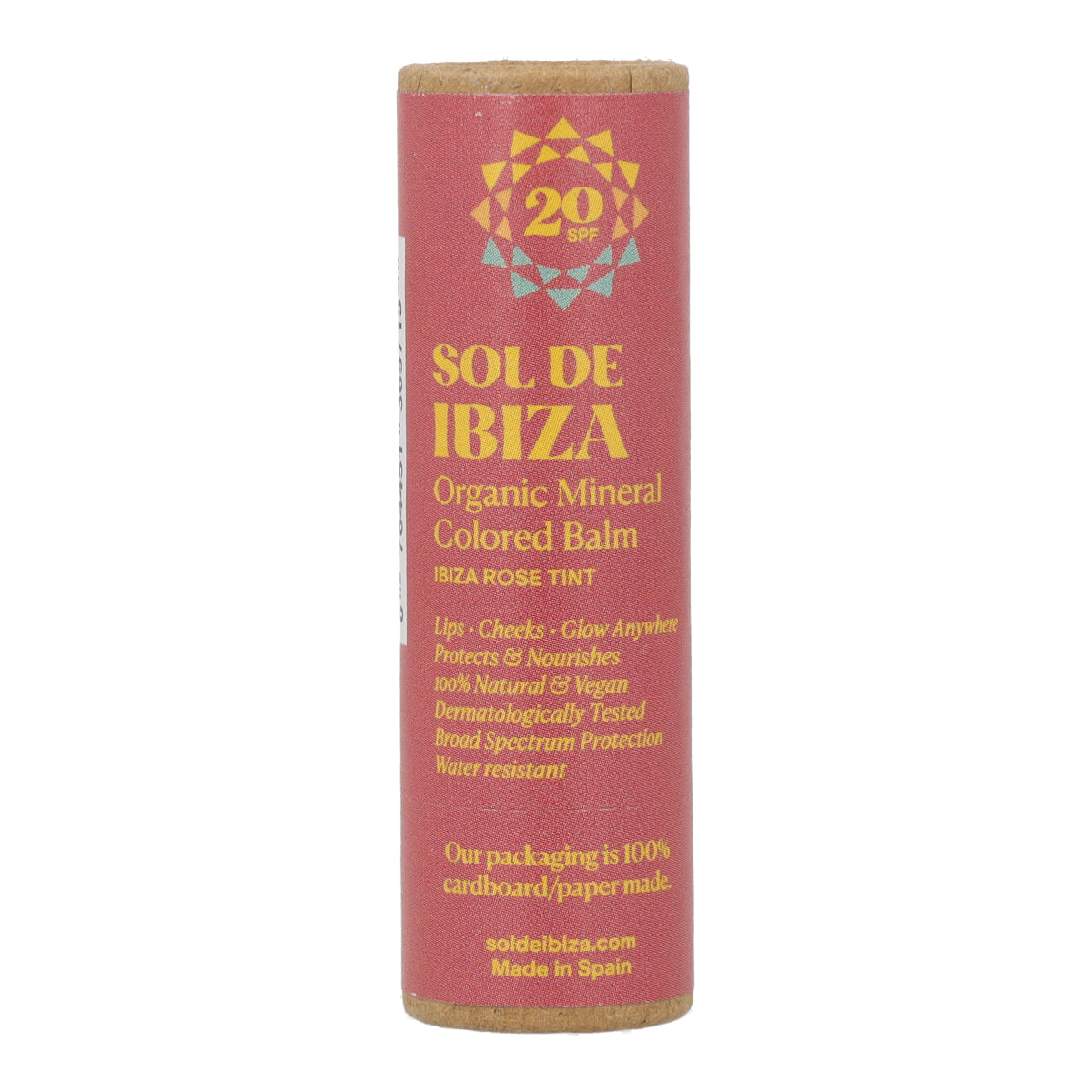Baume minéral teinté SPF20 : lèvres & joues Sol de Ibiza 7 g