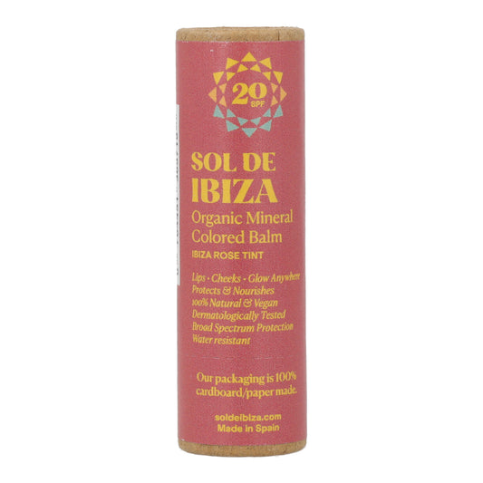 Baume minéral teinté SPF20 : lèvres & joues Sol de Ibiza 7 g