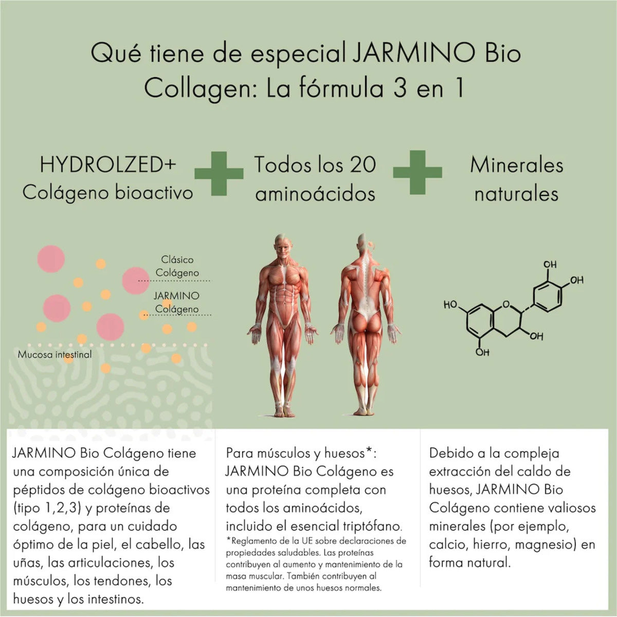 Bio Colágeno en Polvo Jarmino 300g