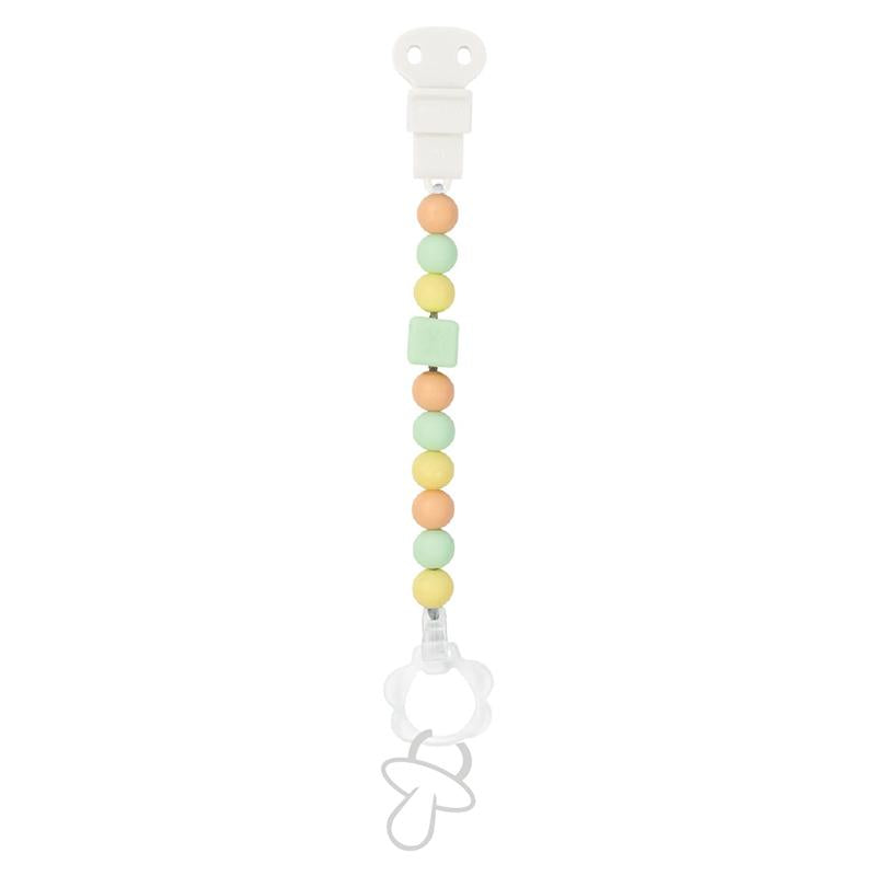 Pinza chupete  (con clip de chupete) Doukidou Azul-Blanco
