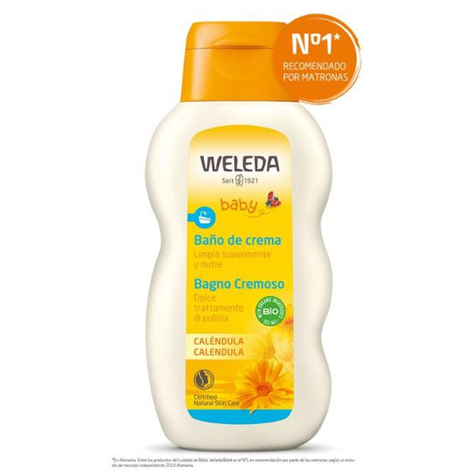 Baño en Crema para Bebé de Caléndula Weleda 200 ml