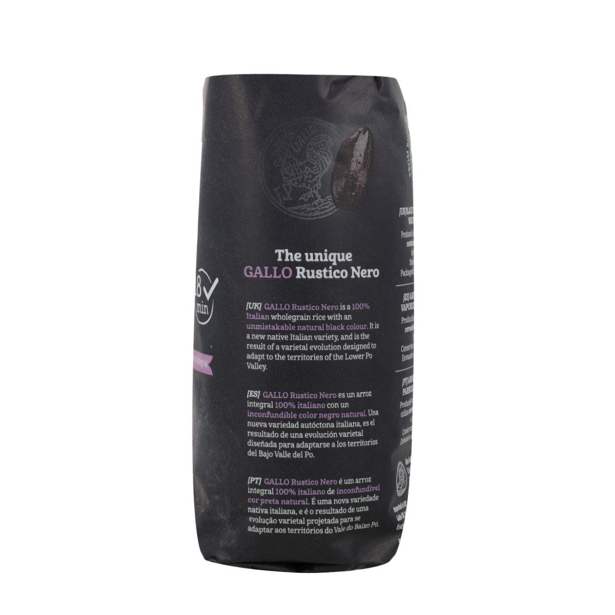Riz Noir 100 % Complet Riso Gallo 500 g