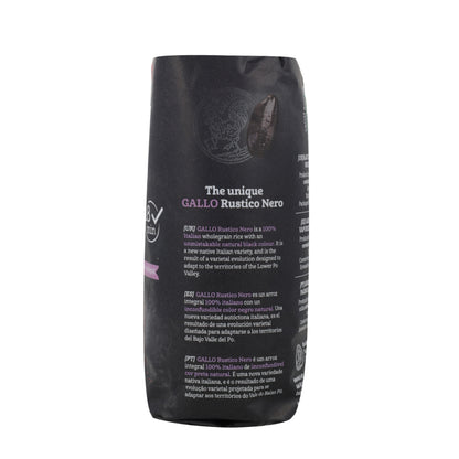 Riz Noir 100 % Complet Riso Gallo 500 g