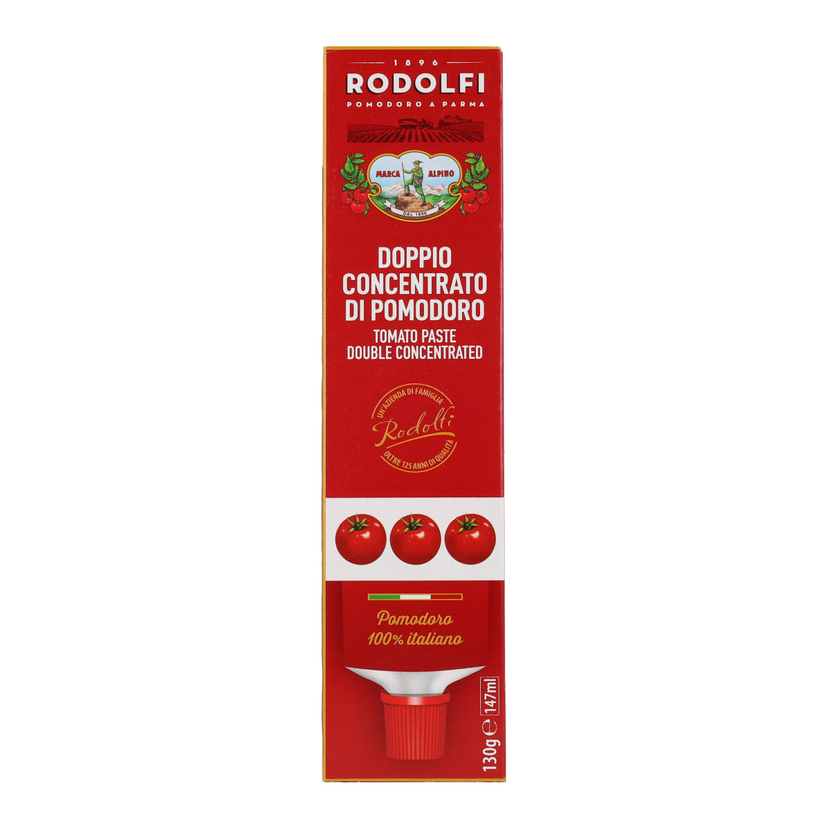 Double Concentré de Tomate Rodolfi 130g