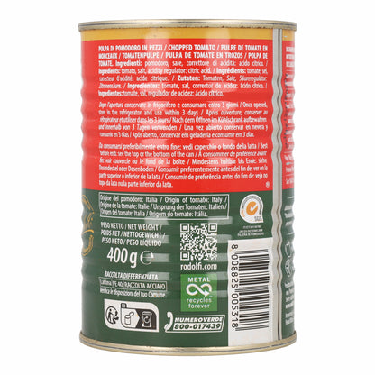 Tomate concassé Rodolfi 400g