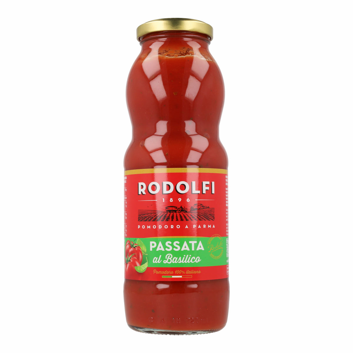 Purée de tomates au basilic Rodolfi 690g