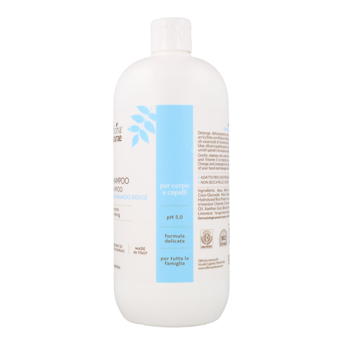 Shampoing et Gel douche 2 en 1 Natù Officina Naturae 1 L