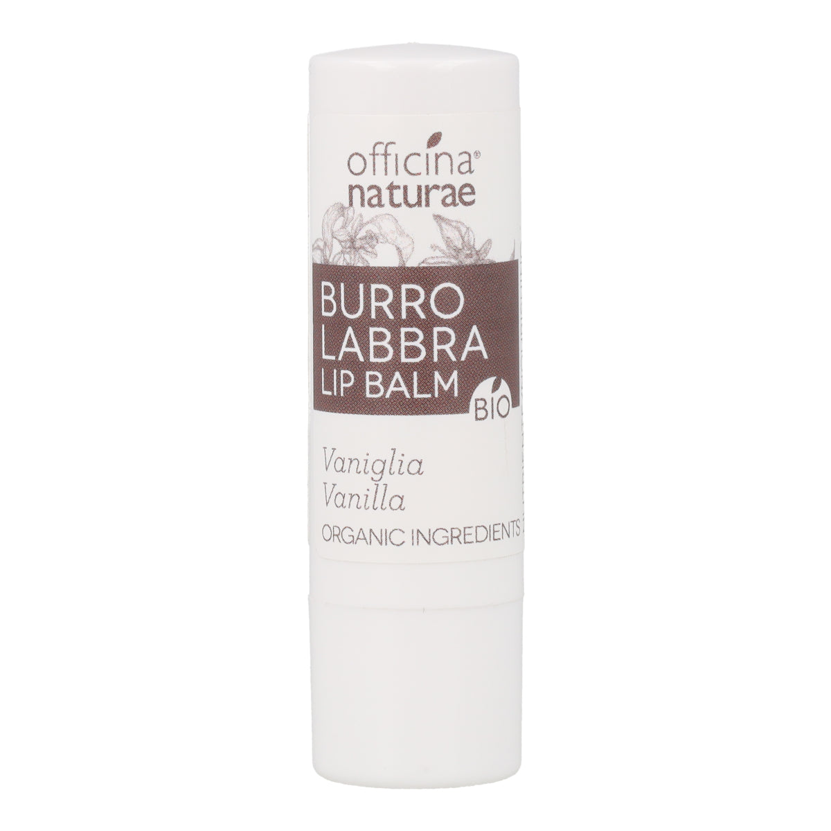 Baume à lèvres nourrissant bio Officina Naturae saveur Vanille 5g