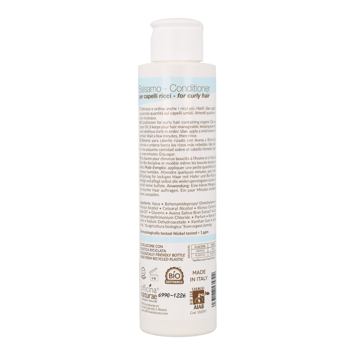 Après-shampooing cheveux ondulés et bouclés Officina Naturae 150 ml