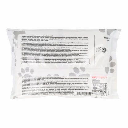 Lingettes Hygiène Chien et Chat Fleurs et Coton Porrini 100 unités