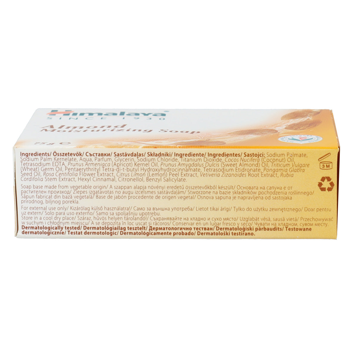 Jabón de almendras Himalaya 75 g
