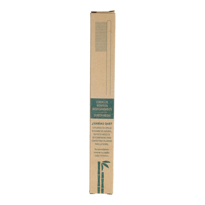 Brosse à dents en bambou pour adulte Sol Natural
