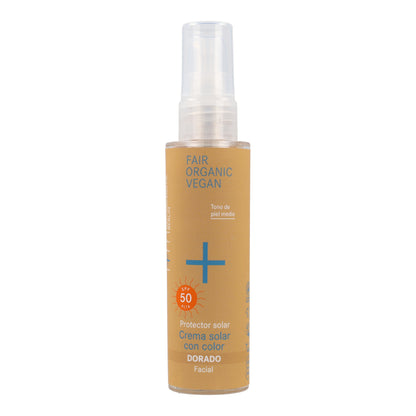 Crème visage teintée Moyen-Doré I+M SPF50 50 ml