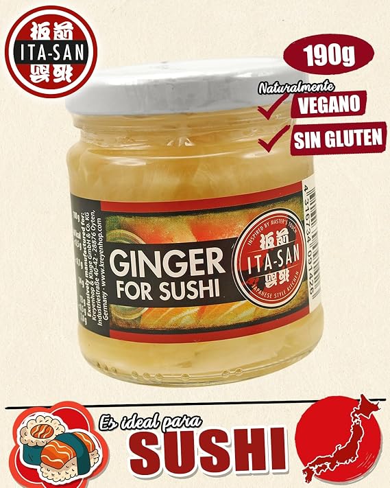 Gingembre pour sushi Ita-san 190 g
