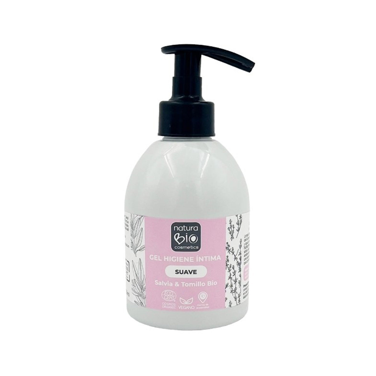 Gel Higiene Intima Salvia & Tomillo Bio NaturaBIO 250 ml