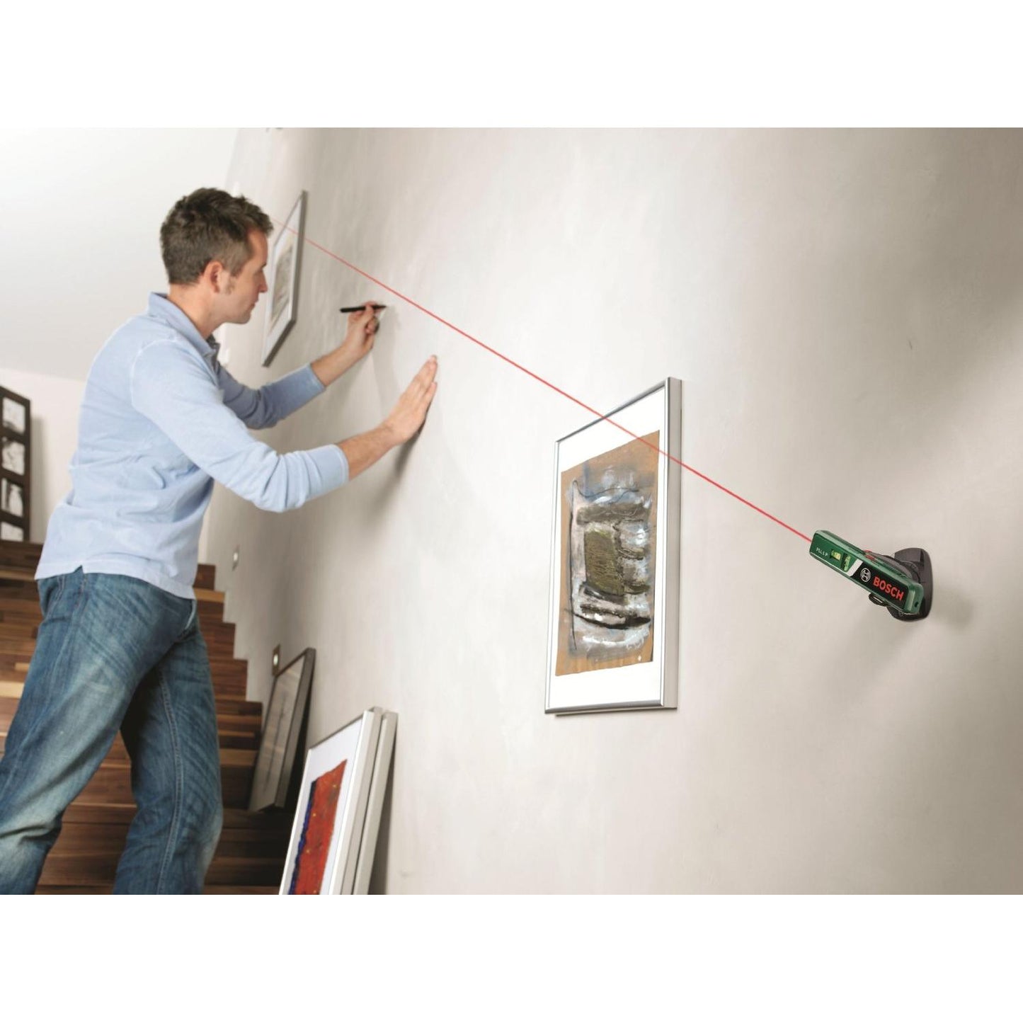 Nivel láser manual Bosch PLL 1 P