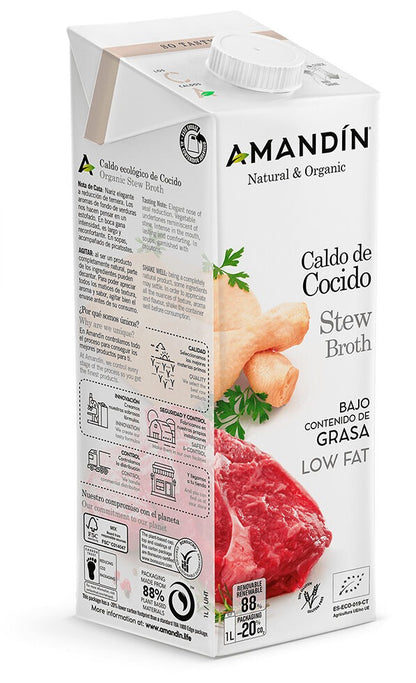 Bouillon pour Pot-au-feu Bio Amandin 1L