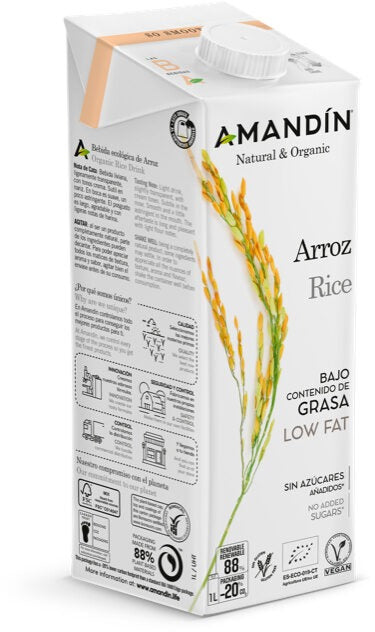 Boisson de Riz Bio Amandin 1L