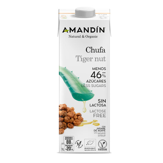 Boisson au Souchet à l'Agave Bio Amandin 1L