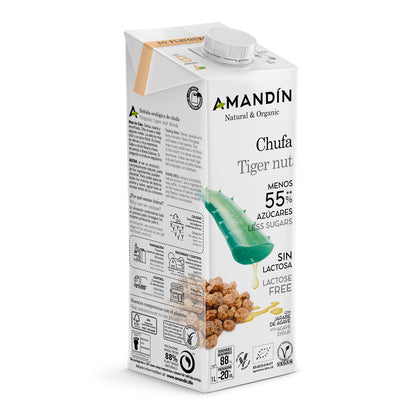 Boisson au Souchet à l'Agave Bio Amandin 1L
