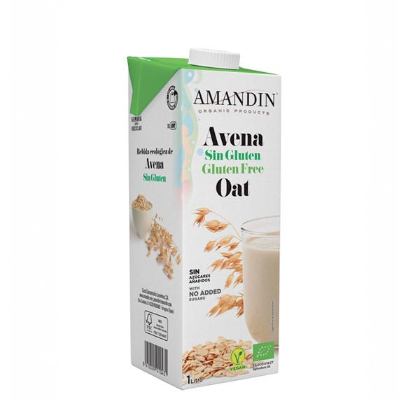 Boisson à l'Avoine Sans Gluten Bio Amandin 1L