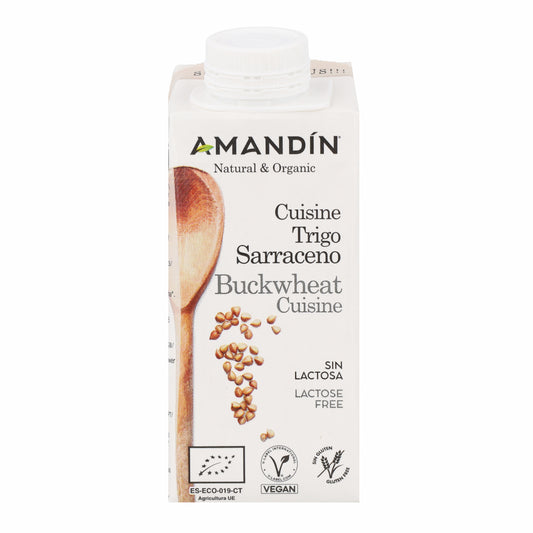 Crème culinaire Sarrasin Bio Amandin 200 ml