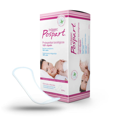 Protège-slips 100% Coton INDASEC POSPART® 1 24 unités