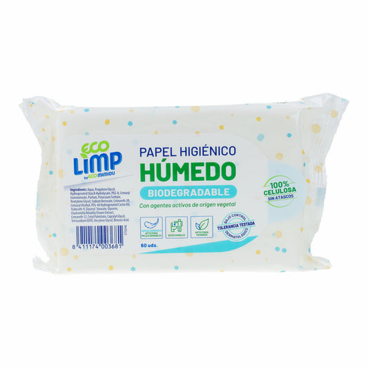 Papier hygiénique humide Mimidu ECO 60 unités