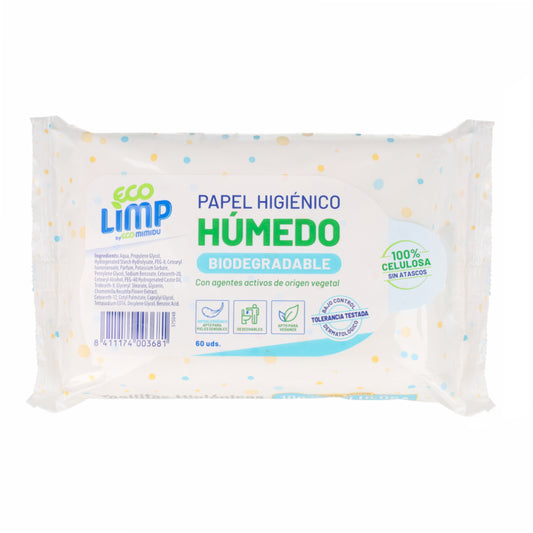 Papier hygiénique humide Mimidu ECO 60 unités