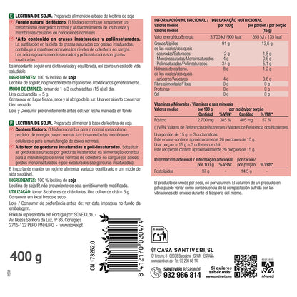 Lécithine pot Santiveri 400 g