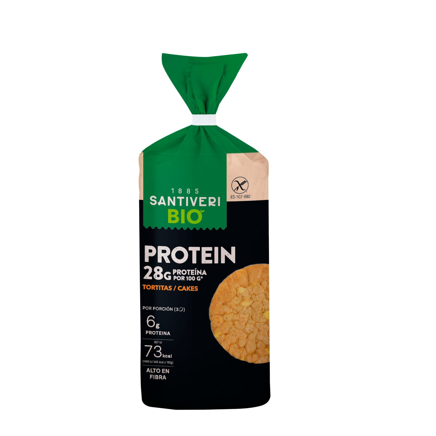 Galettes de Riz Soufflé Bio Hyperprotéinées Santiveri 100g