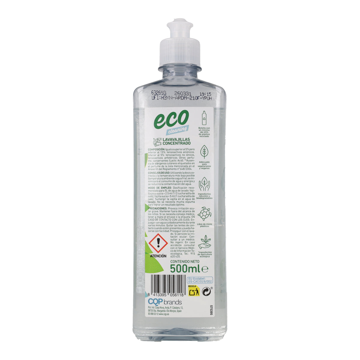 Liquide vaisselle écologique Mimidu Kidel 500 g