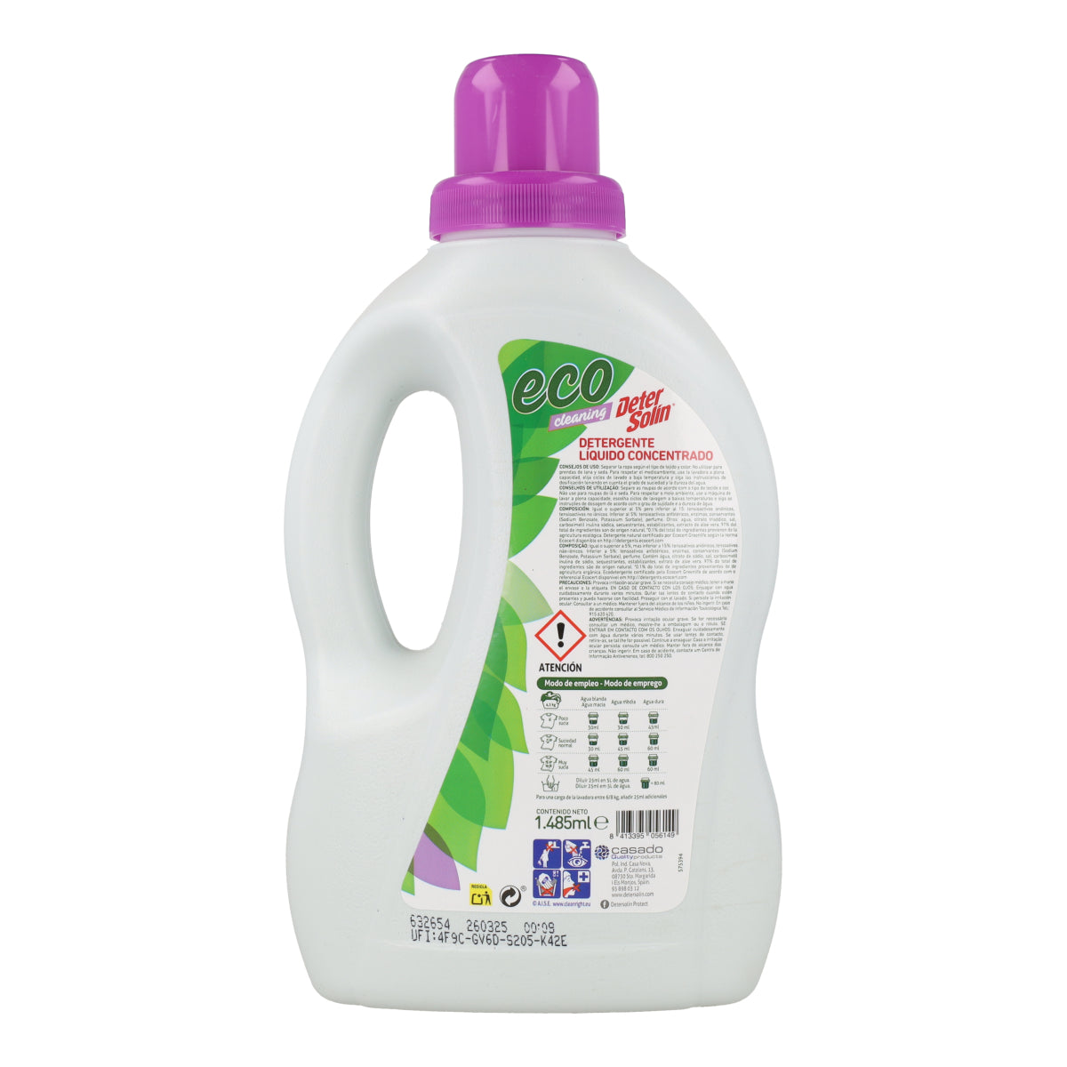 Lessive liquide concentrée Detersolin Mimidu ECO 33D