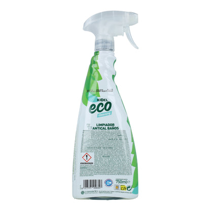 Spray nettoyant anti-calcaire pour salle de bain Kidel Mimidu ECO 750 ml