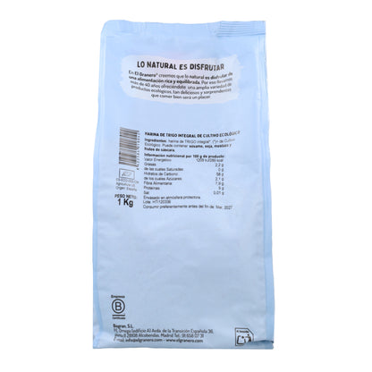 Farine de blé complet bio El Granero 1 kg