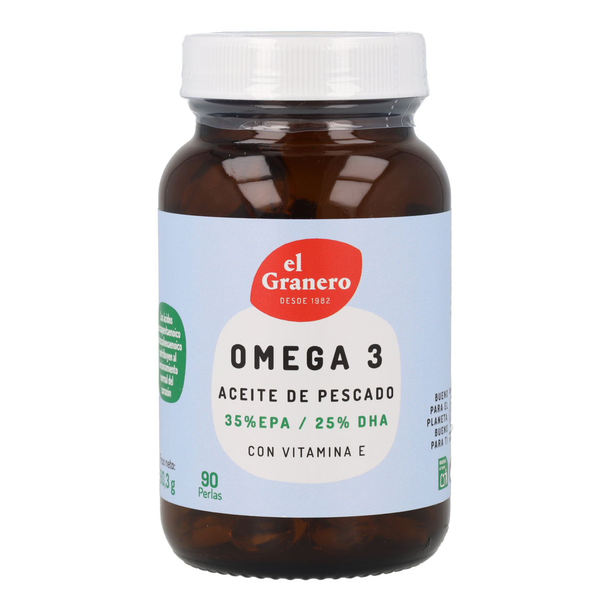 Omegran 3 Plus El granero 90 perles 705 mg
