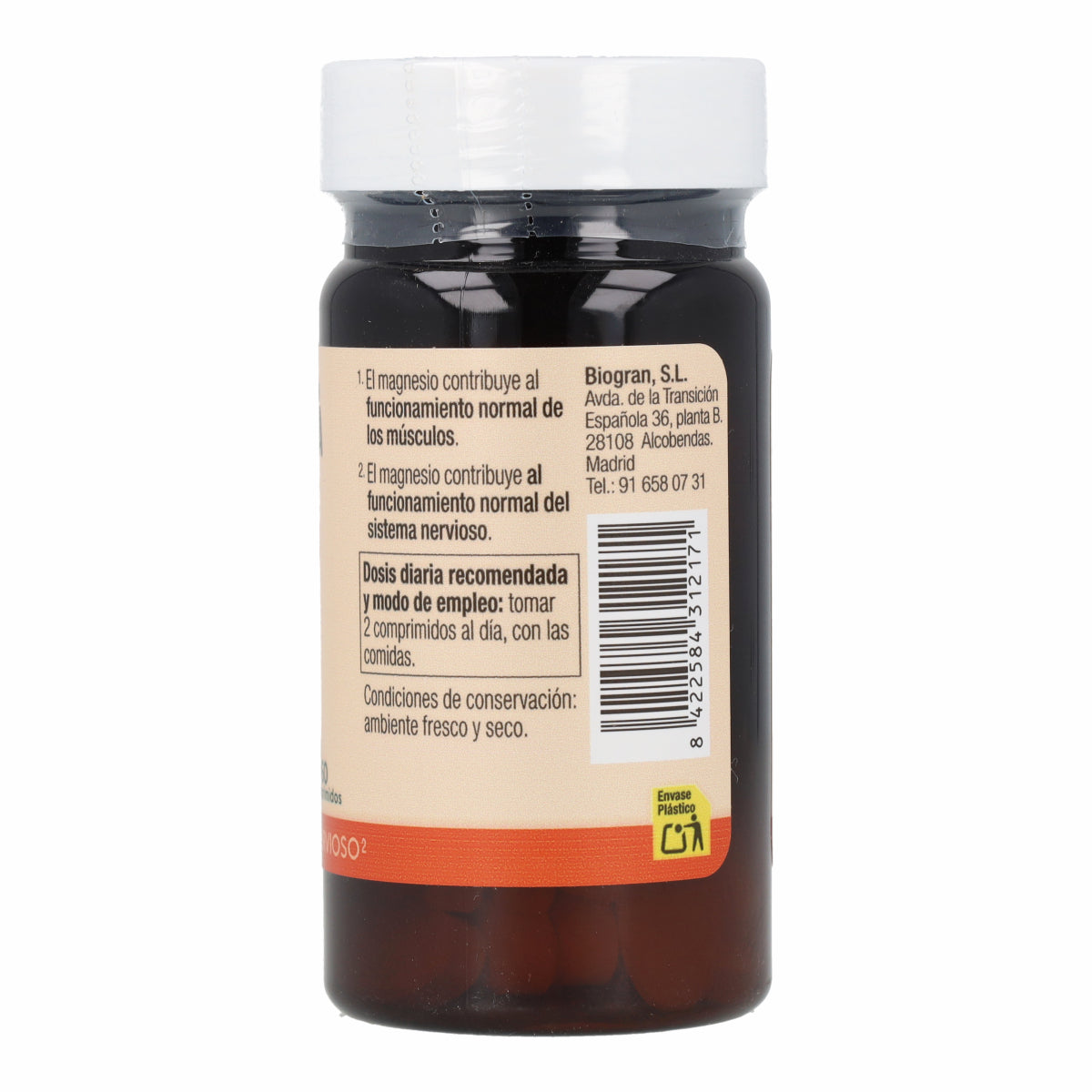 Citrato de Magnésium Naturcesta 60 Comprimés